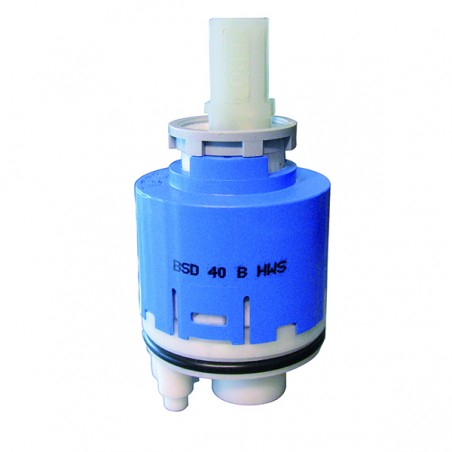 CARTUCCIA CON PERNO QUADRO PVC DM 40 ALTEZZA 80