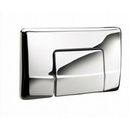 PLACCA DIAMANTE 1 TASTO CROMO