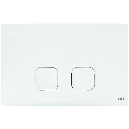 PLACCA PLAIN DUAL BIANCA