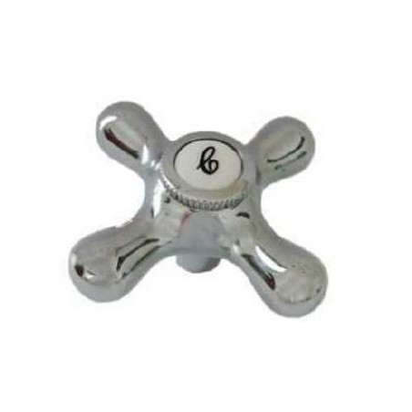 MANIGLIA DAISY CON VITE E PLACCHETTA