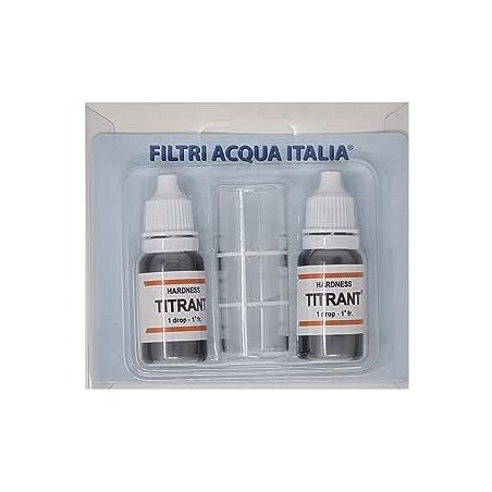 KIT TEST DUREZZA DOPPIO O X TITOLAZIONE