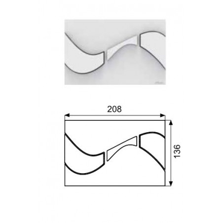 PLACCA HELA BIANCA FUORI PROD
