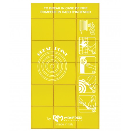 LASTRA FRAGIBILE INCASSO DN 45 321 X 530