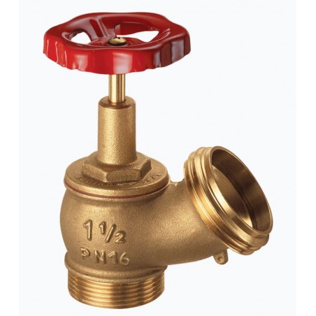 RUBIN. IDRANTE A MURO 1" 1/2 DN 45