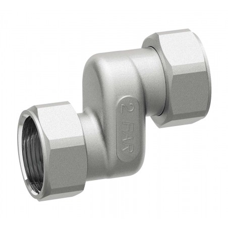 ECCENTRICO 3/4' F-F INT. CM.2 CON CALOTTE MOBILI