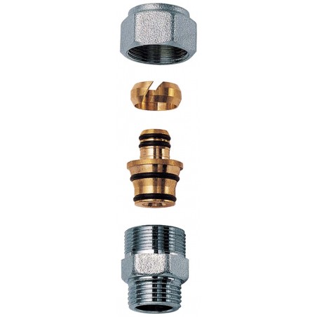 NIPLEX M 3/4' RAME CROMATO ADATTATORE MULTISTRATO D. 26