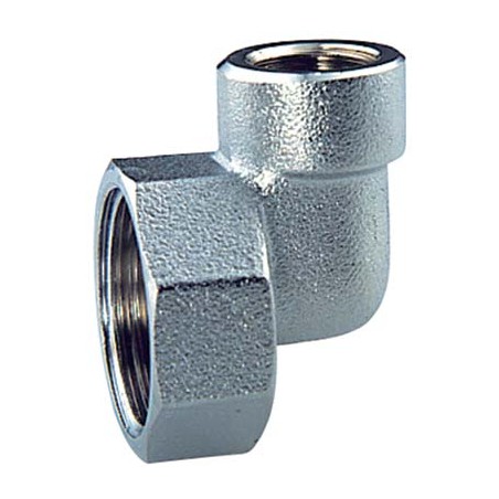 RACCORDO TERMINALE A SQUADRA CROMATO 1' X 1/2' FEMMINA