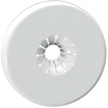 ROSONE A PARETE PER VALVOLE E DETENTORI BIANCO LUCIDO Ã˜ 10Ã·20mm