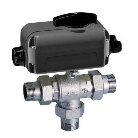 VALVOLA DI ZONA 3 VIE M-M 1' 1/2'  COMPLETA DI ART. 3039 30 SEC.