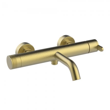 NEXUS MISCELATORE VASCA CON DOCCIA ORO SPAZZOLATO