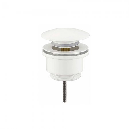 PILETTA DI SCARICO CLICK-CLACK 1'1/4 BIANCO OPACO