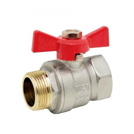 BOSTON VALVOLA A SFERA M-F 1/2" FARFALLA 180