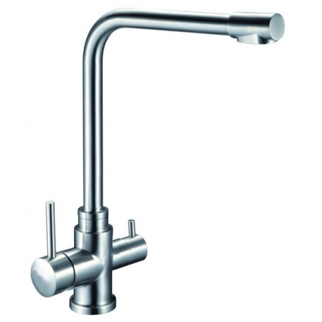 MIX LAV INOX L/LAT ACQUE SEPARATE CROMO